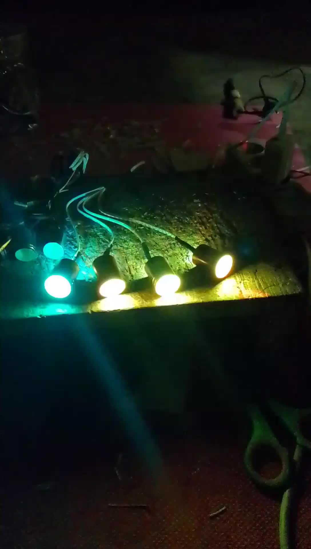 lighting miniatur sound 4lampu USB