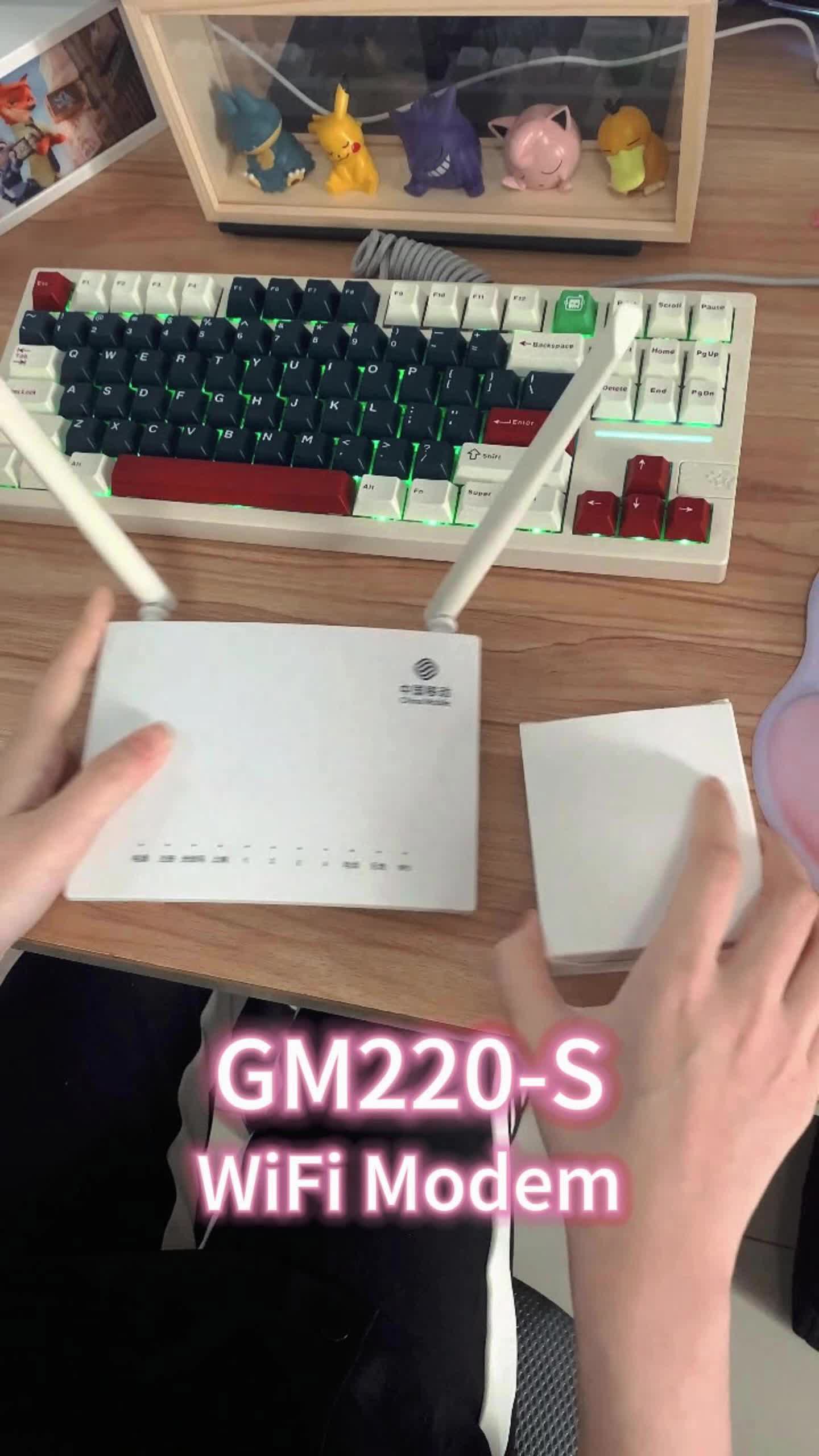 GM220-S Wi-Fi XPON ONU Modem | Supports EPON & GPON, Includes Adapter