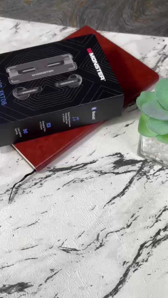 【100% ORY】TWS XKT 08 Bluetooth 5.3 | Tws Earphone Bluetooth 5.3 | With Noise Cancelling | Tws Gaming Call | Headset Bluetooth  Wireless Earbuds