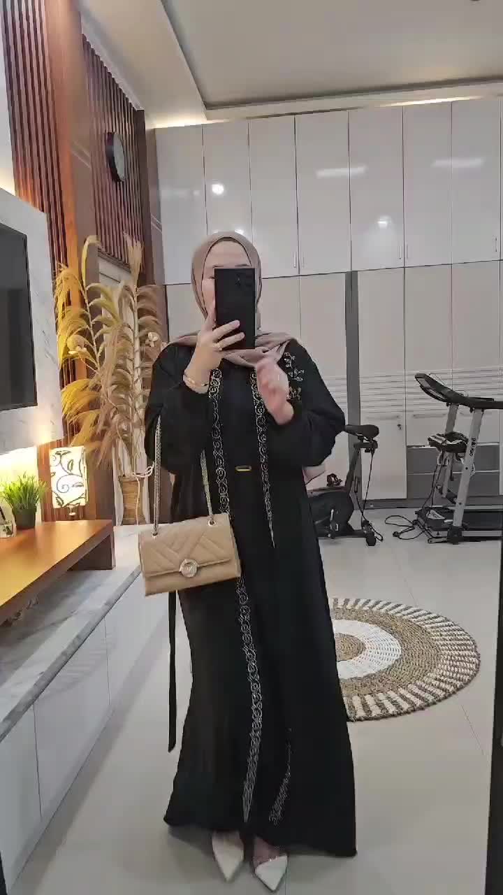 GAMIS PESTA/GAMIS SWAROAKY/GAMIS CRINCKLE MEWAH/GAMIS KONDANGAN /GAMIS CANTIK Casual Wanita Crinkle Dress Dewasa Baju Panjang Airflow Midi Gaun