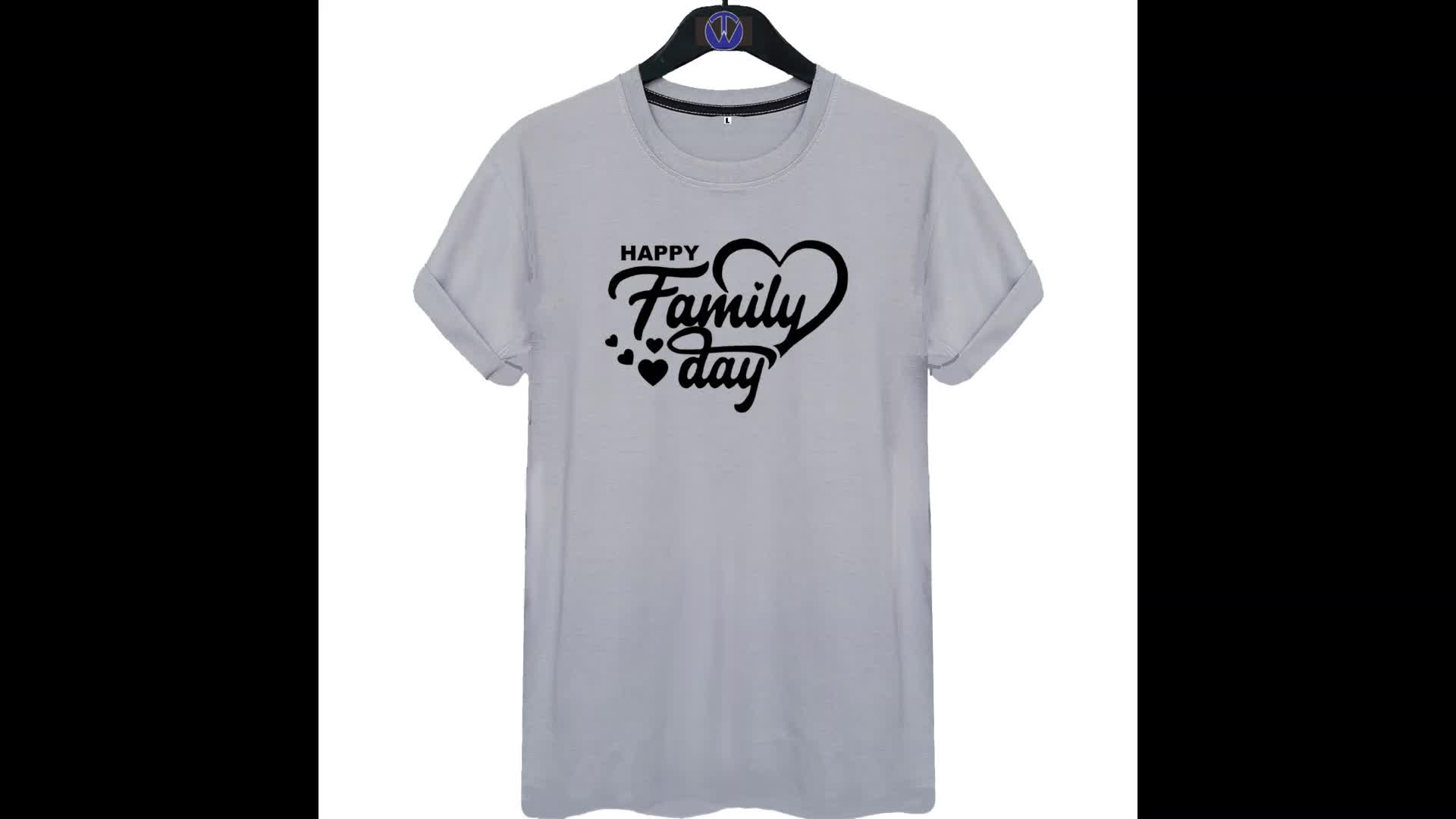 KAOS KELUARGA HAPPY FAMILY DAY / FAMILY TSHIRT / KAOS UNISEX