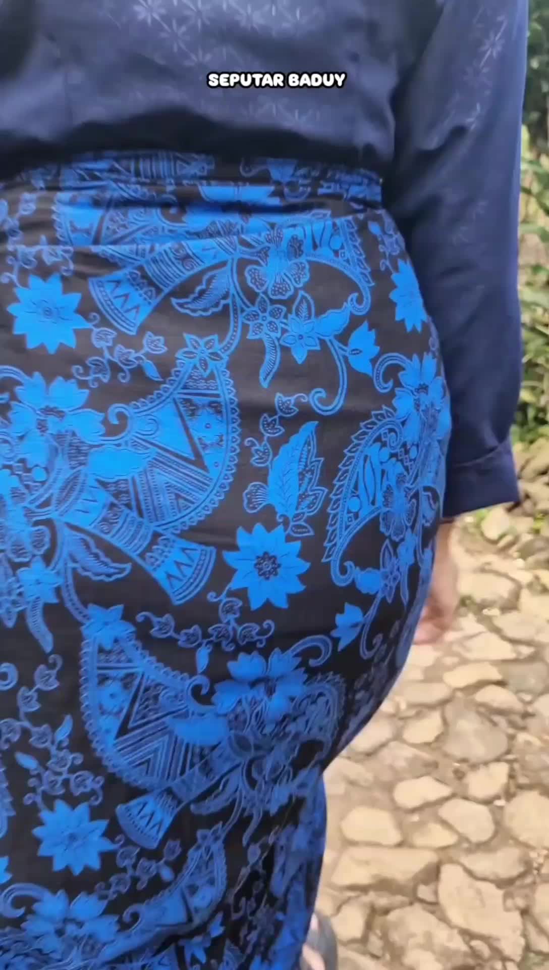 satu set kebaya wanita suku baduy harga termurah bisa COD