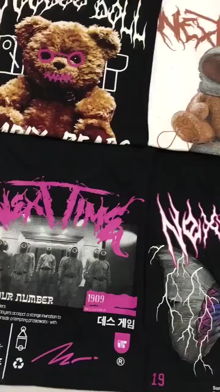 Paket 100 Ribu Dapat 5 PCS Kaos Distro Premium | T-shirt Mix Brand 5 Pcs 100 Ribu Pria/Wanita M.L.XL.XXL