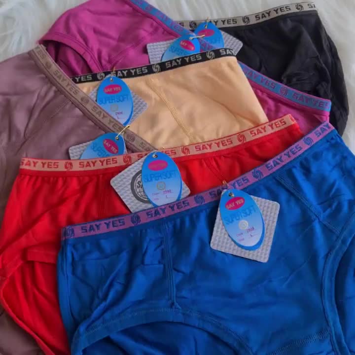 Kareshi Star 12 Pcs Cd Lusinan Celana Dalam Wanita Dewasa Say Yes 2908 5200 Katun Katun Polos Tebal Motif Cewek Pendek