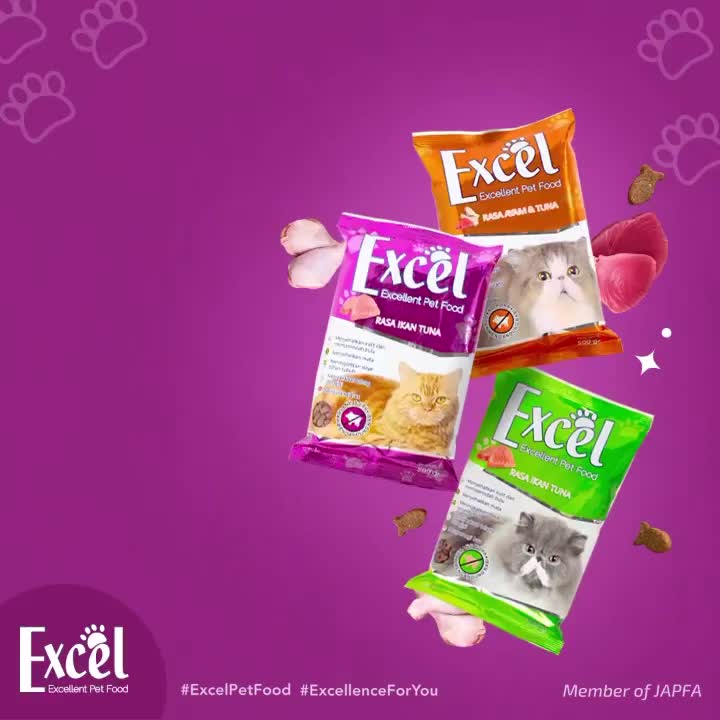 Excel 500gr Makanan Kucing Cat Food Dry
