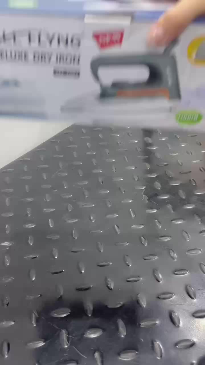 【ALL FLYING】Pakaian Seterika Non-stick sole Besi Listrik 1000W Dual Voltage Aluminium Soleplate Cocok untuk berbagai kain kain kapas uap baju setrika 1.5M Wire Kabel