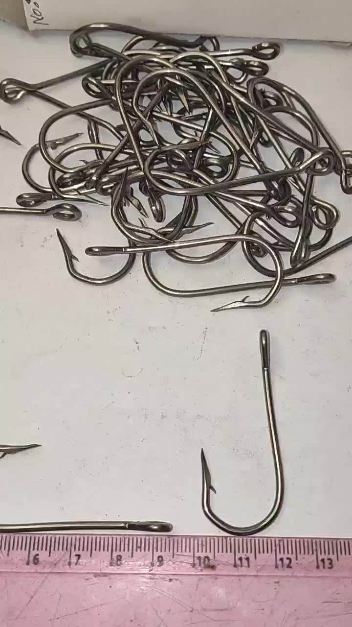 (100pcs) no 6 mata pancing mata kail ukuran no 6 harga untuk 100pcs