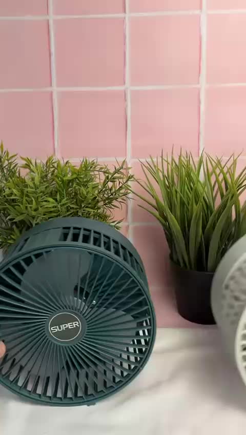 RG KIPAS ANGIN LIPAT A40 Kipas Angin Meja Portable Putar 180 Portable Mini Fan Recharge [LMR-F] Baterai
