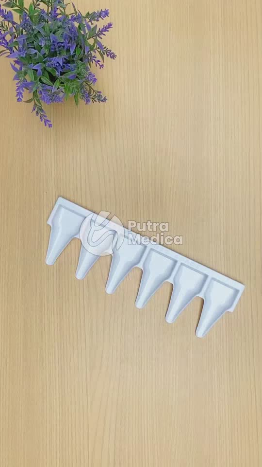 Sendok Obat Puyer - 1pc / Pembagi Obat Plastik Mika
