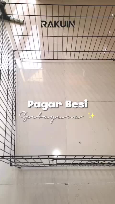 PAGAR PELIHARAAN-KANDANG HEWAN PELIHARAAN KAWAT BESI TERMURAH UNTUK ANJING / KUCING / KELINCI-RAKUIN