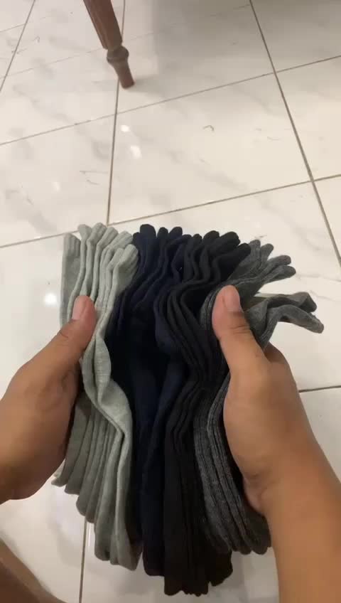(PAKET 12 PASANG MK KANTORAN) Kaos kaki pria kerja kantoran Pendek MataKaki Motif Size 39-44
