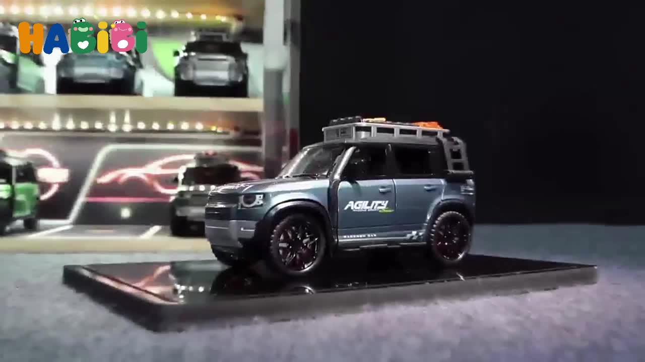 Habibi Mobil Model Land Rover,Benz, Rolls Royce 1:28 –Mainan Anak Inersia Bisa Menyala Off-Road Hadiah Mobil Mainan Realistis Toy miniatur  motor miniatur  surex