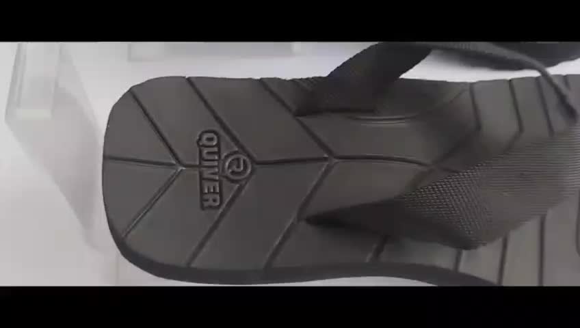 Sandal Jepit Gunung Quiver Retro Anak dan Dewasa Hitam Karet Sendal