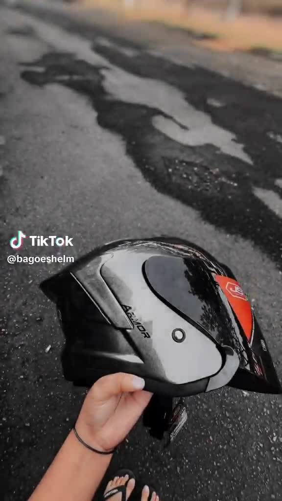 Helm JS ARMOR Half Face Solid Warna Gunmet Original SNI Kaca Motorcycle Visor helm  half