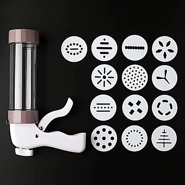 Set Alat Cetak Kue Kering Semprit Cookies Press 20 Pcs