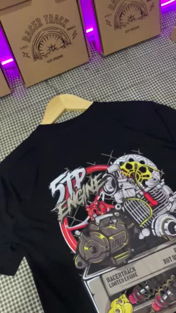 Kaos 5Tp Motor Jupiter Atasan Pria Distro Lengan Pendek Unisex Katun Combed
