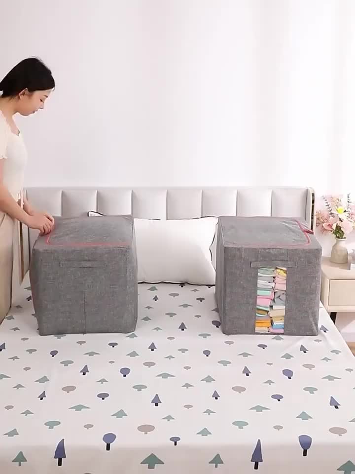 110L-storage-box-box-lipat-besar-kotak-penyimpanan-baju-Bisa-dilipat-box-baju-tempat-penyimpanan-Serbaguna-Rumah-organizer-linen-katun-lebih-tebal-kotak-penyimpanan-pakaian-serbaguna-mainan-box