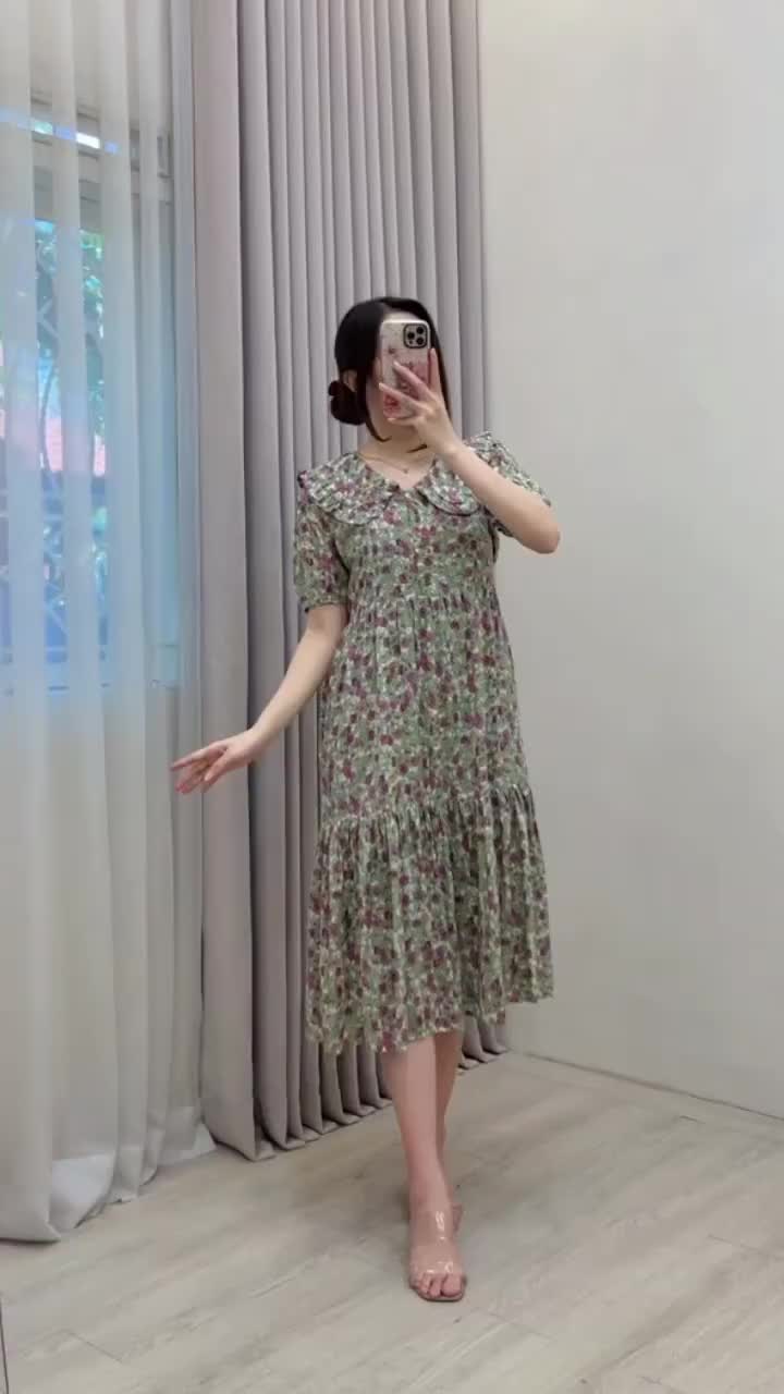 Amariel Kayla Dress Daster Pendek Nyaman Bumil Busui Friendly