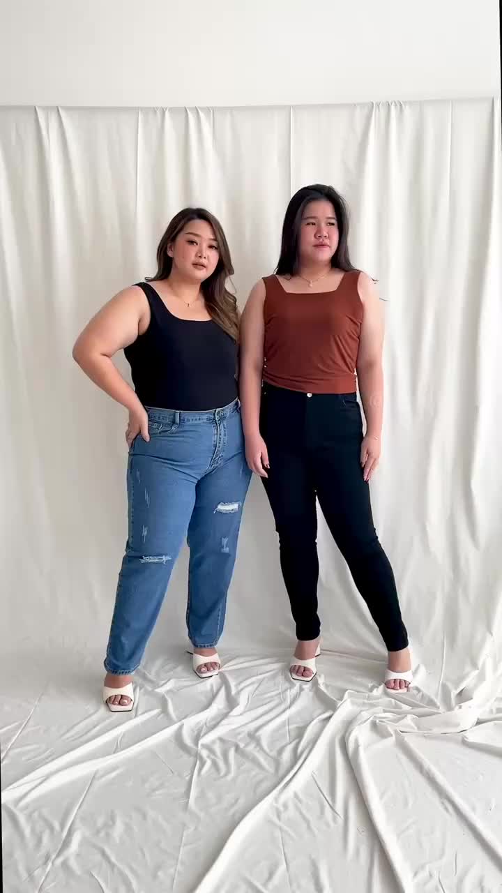 EGALE.ID - Square Neck Tanktop | Petite Mid Big Jumbo Plus Size