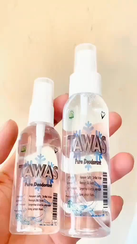 Tawas Deodorant Spray Tanpa Pengharum by ARgonic Ketiak Bau Tubuh Memutihkan
