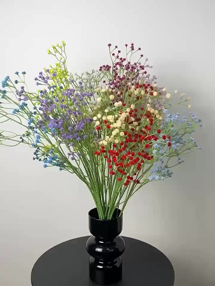 Benmei Hiasan Bunga Artificial 1 Tangkai Model Unik Dekorasi Pernikahan & Bingkisan Hadiah BOUQUET FLOWERS MAWAR PUTIH Bunga Rayon Premium Tahan Sinar UV Cocok untuk Dekorasi Rumah dan Acara Spesial