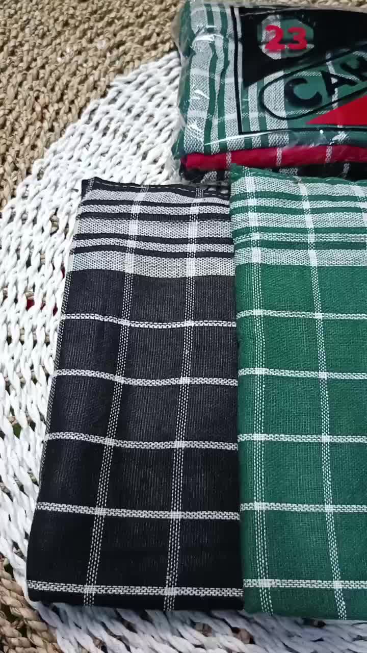 12 pcs (1 lusin) lap serbet serbaguna ukuran 50 x 50 cm / lap piring lap makan bahan catton warna cap cahaya Dapur