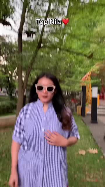 Imani Butik | Fashion Wanita Kekinian Top Nilla Baju Pendek Atasan Katun Cewek Casual Dewasa Kotak Tartan Hitam Motif Panjang Remaja Crop Muslim Cantik Kancing Wudhu Flannel Dress Santai