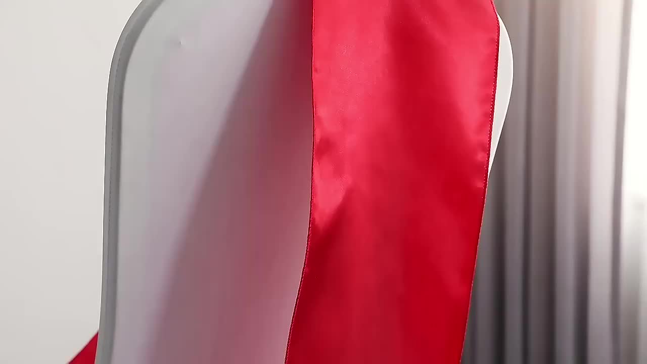 275cm Sarung Kursi Pita Kursi Dekorasi Pesta Pita Sarung Kursi Futura Untuk Wedding Dekorasi Digunakan Untuk Hotel