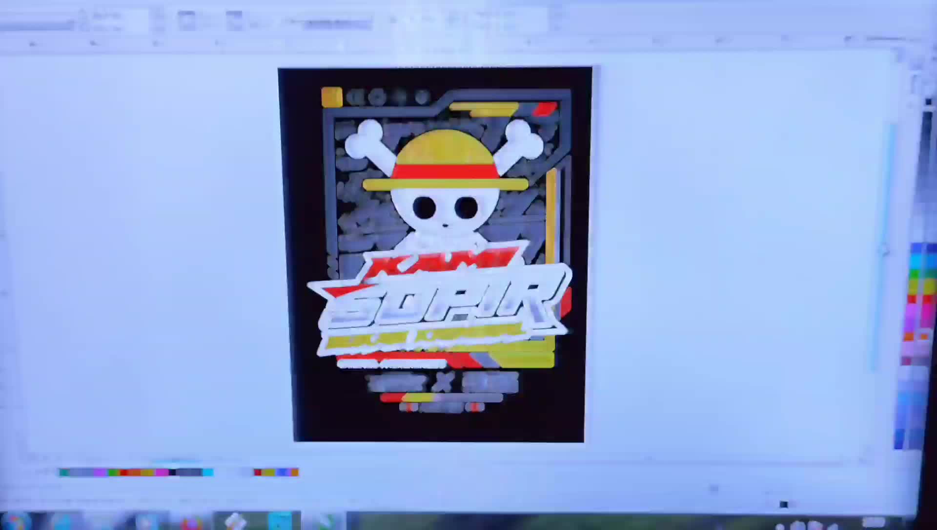 Kaos V1 Pesona Sopir Indonesia x One Piece Viral - Tshirt Driver Muda - Baju Pria Wanita - Kaos Viral