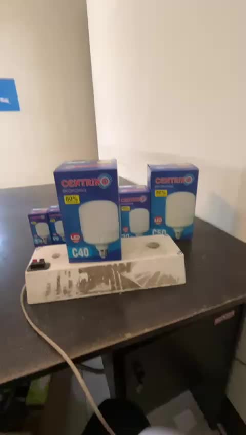 40 Watt 1 Pcs - Lampu LED Jumbo Tabung Cahaya Putih E27 Garansi 1 Bulan / Lampu LED Murah