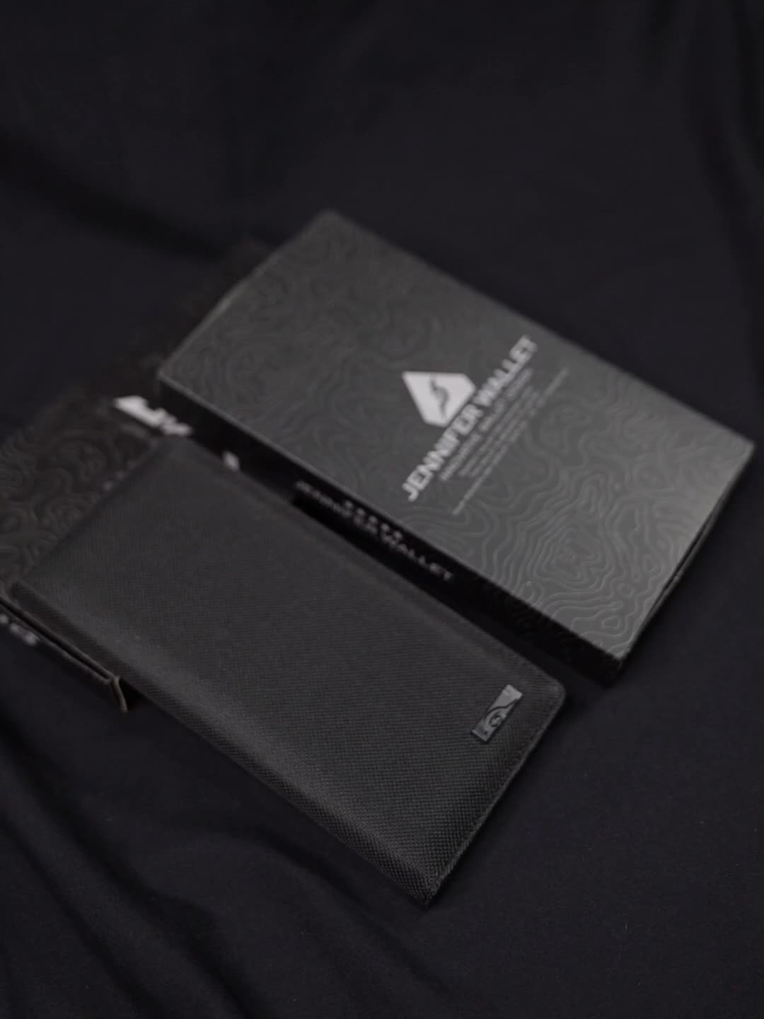 JFR Dompet Panjang Pria Bahan Kanvas JP09