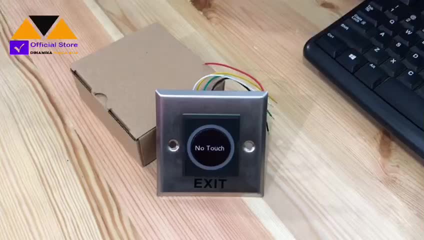 Push Button No Touch Stainless Exit Button Access Control