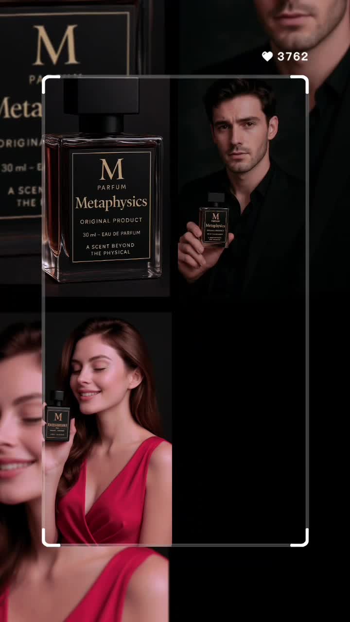 PARFUM METAPHYSICS black series oroginal product, wangi mewah tahan lama seharian.