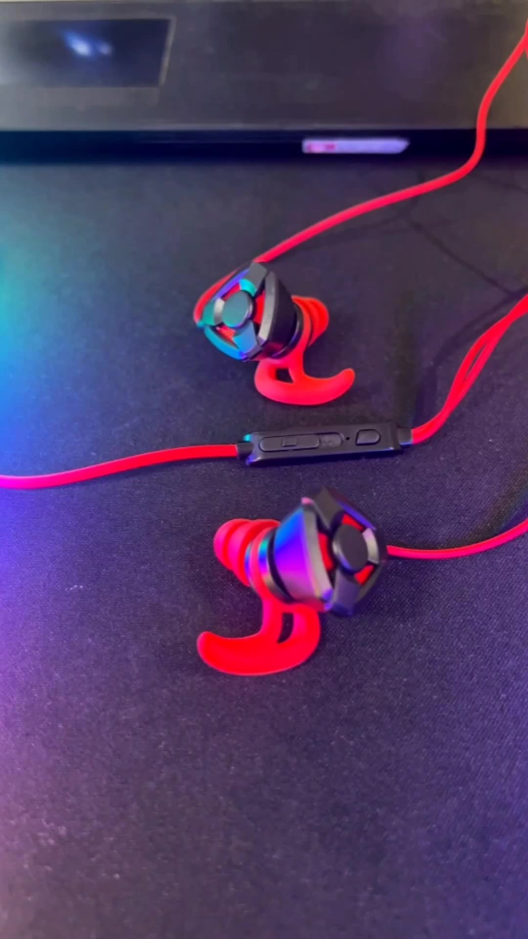 【Aston】Headset Gaming Earphone hedset Bass 360° Musik In-ear 3.5mm dengan Mikrofon Handfree