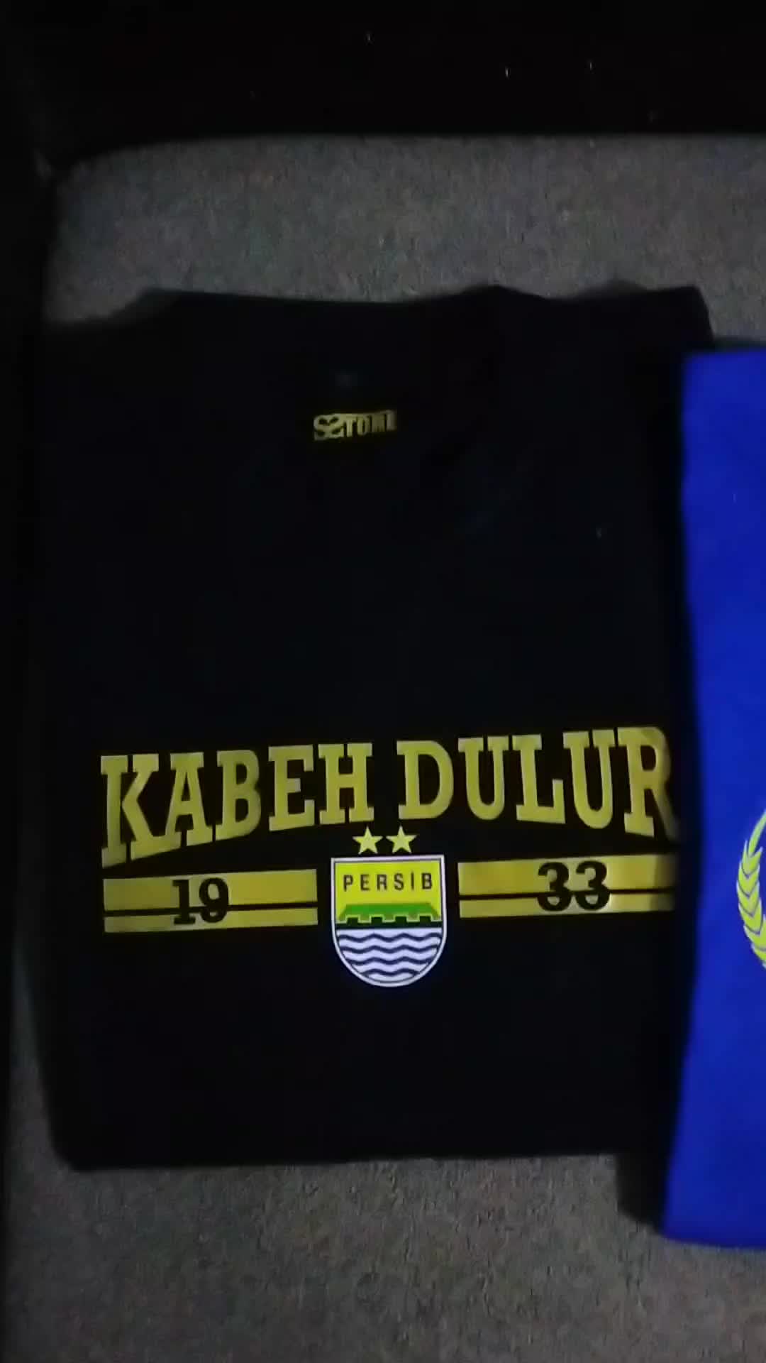 PAKET 3 PCS KAOS PERSIB CUCI GUDANG BAHAN KATUN COMBED 30s