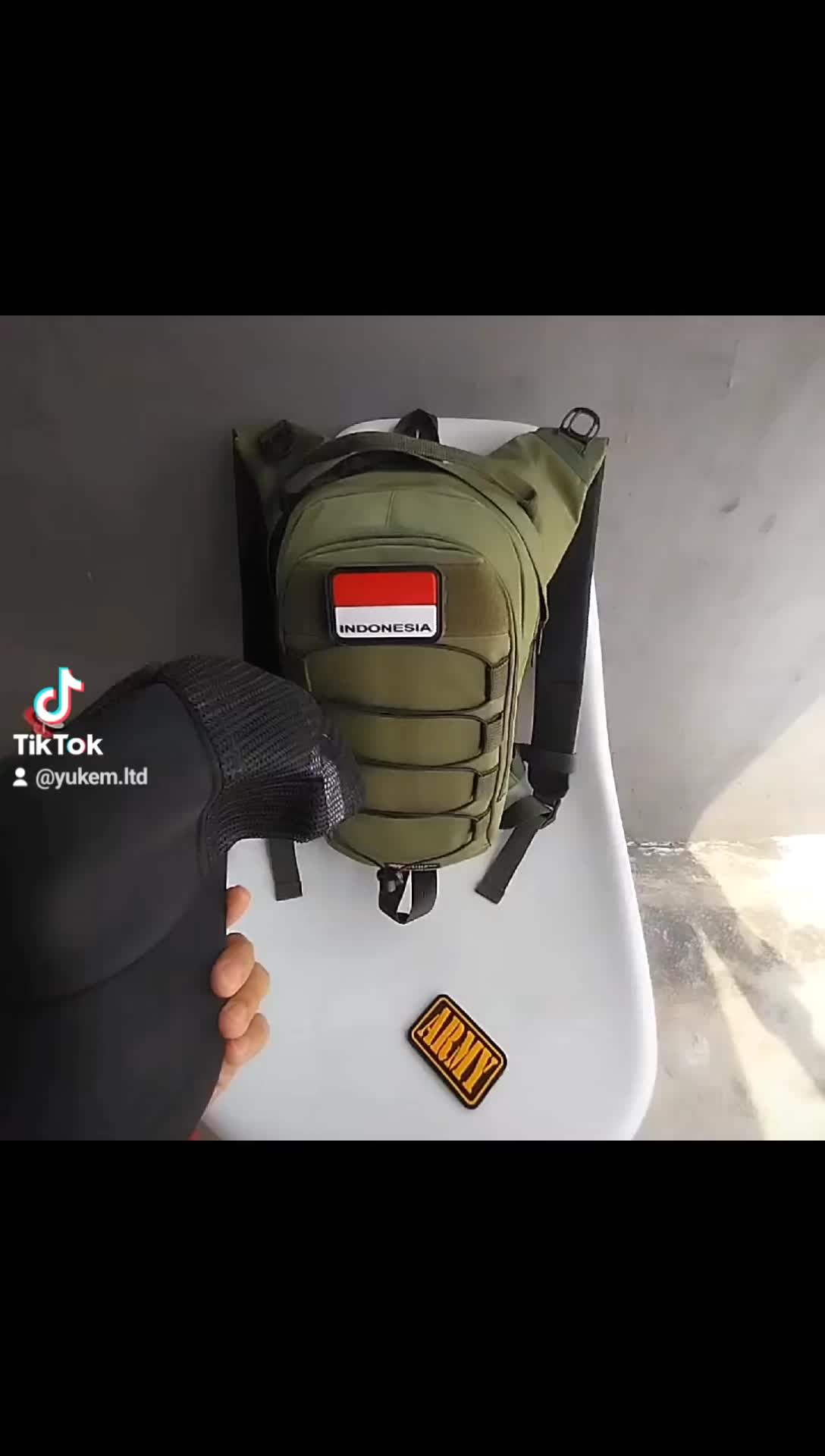 Tas Trail Adventure Gestrack Pria Army Tactical Tas Sepeda Hidropack Tas Motor Cross Olahraga