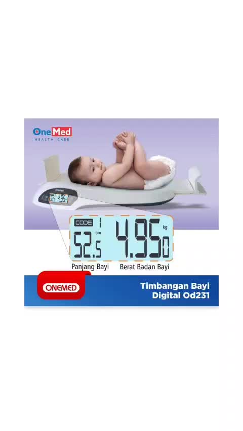 Timbangan Bayi Digital OD231-B OneMed