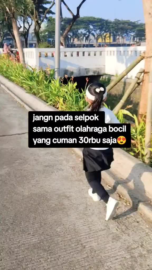 Rok Legging Anak 4-12 Tahun Jersey Premium Polos Fashion Perempuan