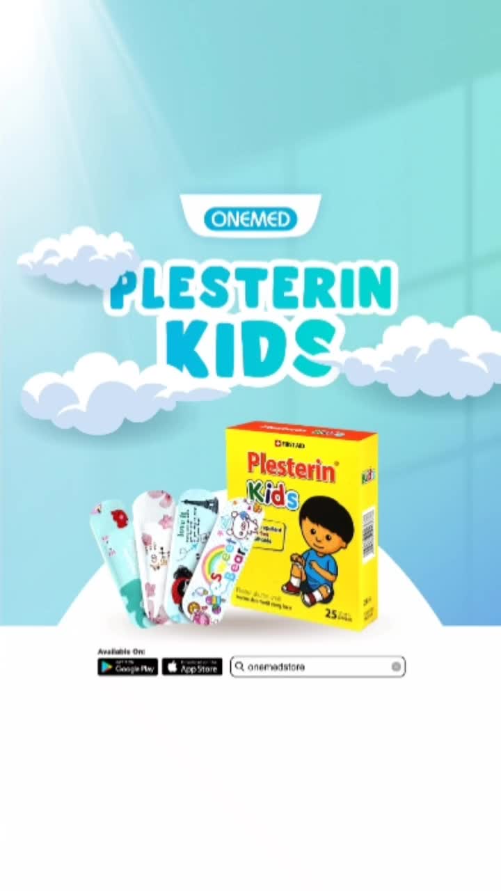 ONEMED - Plesterin Kids Box Isi 25 Pcs | P3K