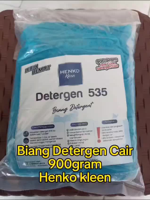 Henko Kleen - Biang detergent Laundry 850gram Bisa Jadi 5 Liter