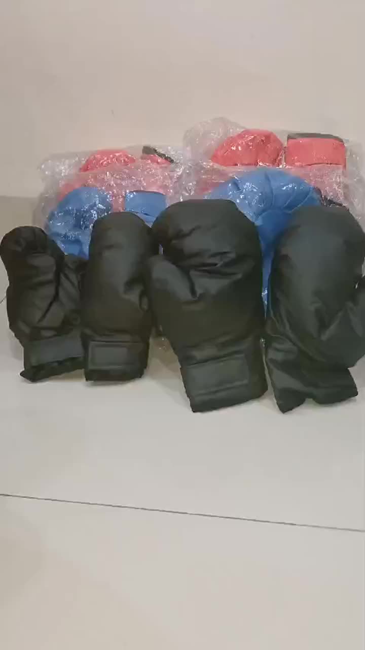 IMPOR SARUNG TINJU TEBAL PEMULA BOXING MERAH ANAK DAN REMAJA DEWASA Sepasang Kiri Kanan