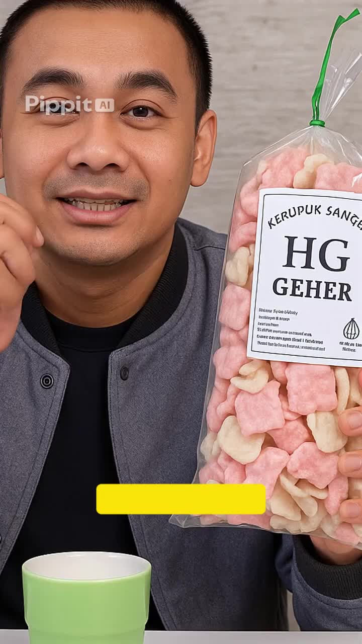 Kerupuk Sangrai HG Gehger 400Grm Camilan Snack Food Tapioka snackparty pack Cemilan Makanan Putih Keripik upil pasir Cikur Pink Manis