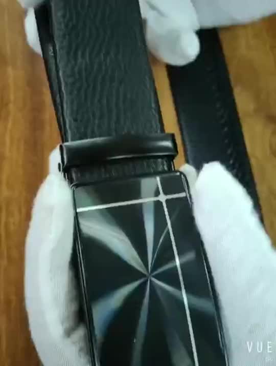 Ikat Pinggang Pria Kulit Model Rel Sabuk Fashion Kode S021 Hitam