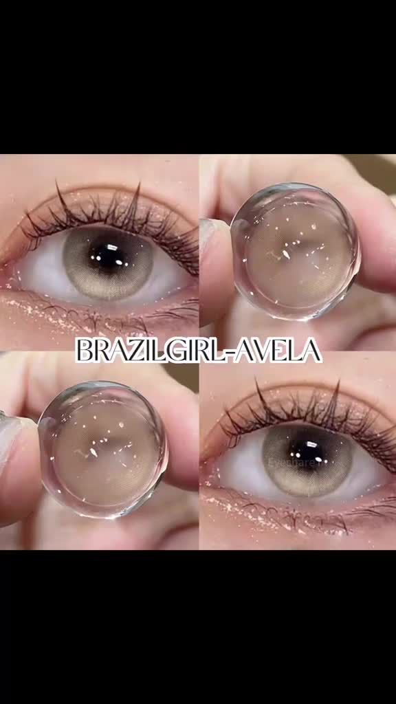 [COD] Eyeshare BrazilGirl IcyGray Lensa Kontak Warna Softlens 14mm  Lens Avela  Softlen Latina Natural  Aksesoris