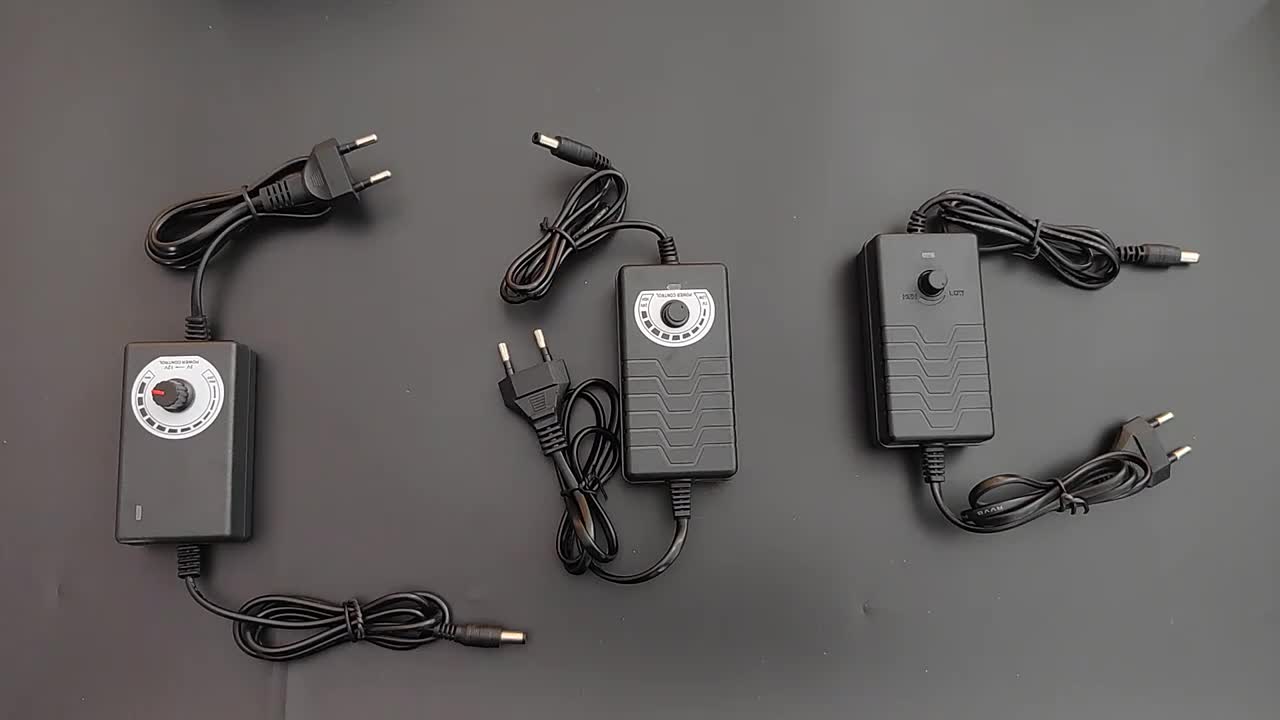 Adjustable Adaptor Power Supply 3V-12V 2A EU Plug - HX-03-12-20