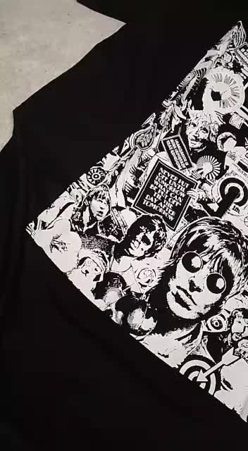 Kaos Band Fuzz Oasis Distro Musik Rock Metal Unisex Pria Wanita - Combed, High