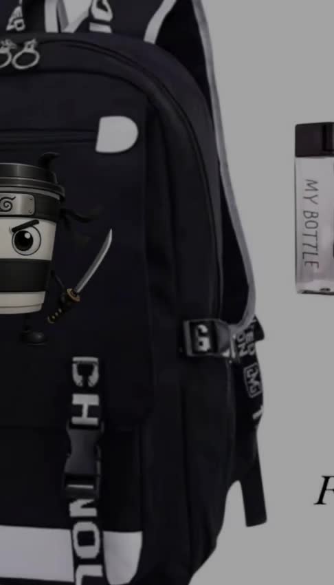 Tas Ransel Sekolah Anak Laki Laki Viral Motif Anomali Cappuccino Assassino Fashion Anak Tk Sd Smp Muat Buku Tema  Bisa Cod