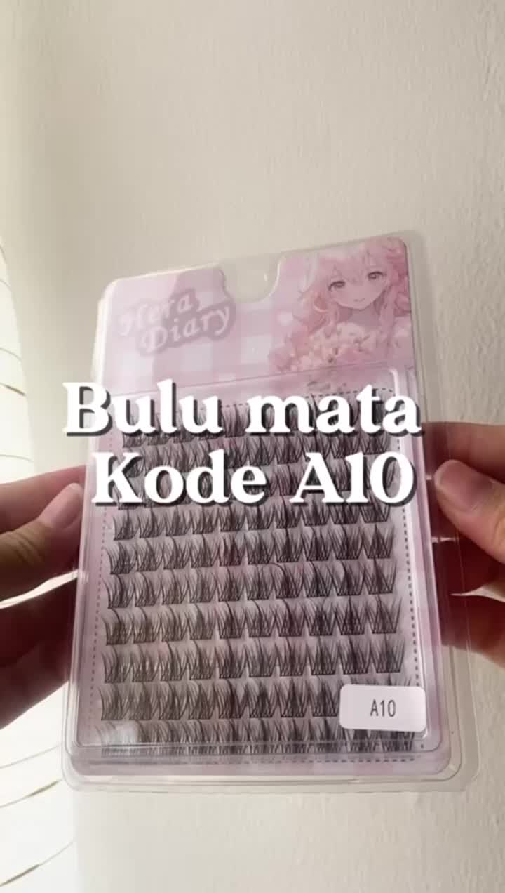 A10【FREE LEM】Hera Diary 10 Baris Big Box Bulumata Palsu Natural bulumata palsu individual Douyin Anime Manga baby comic Wajah Eyelash Pelentik