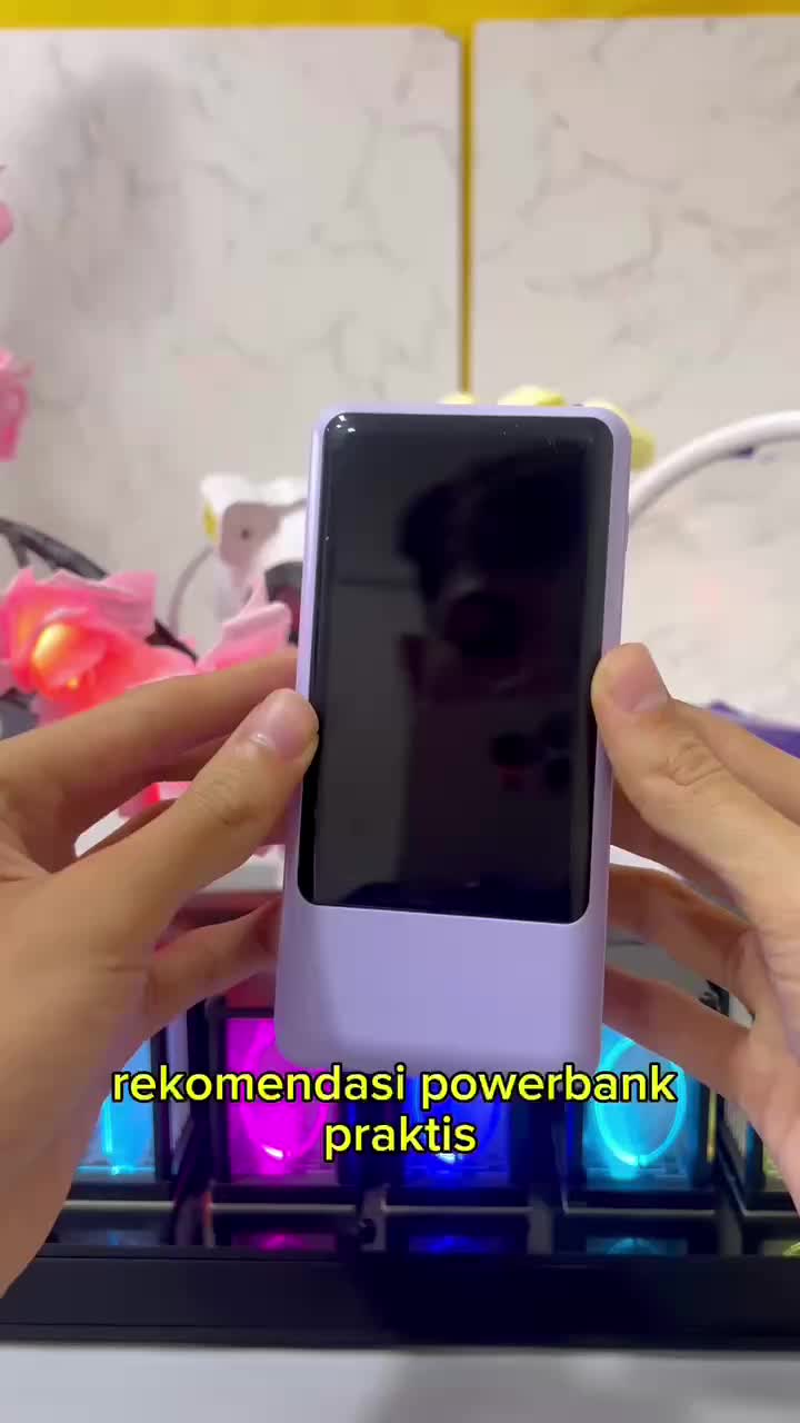 PUNING LENTIVEN Powerbank 30000 mAh Mini with 4 Kabel Data Fast Charging BHPLUS