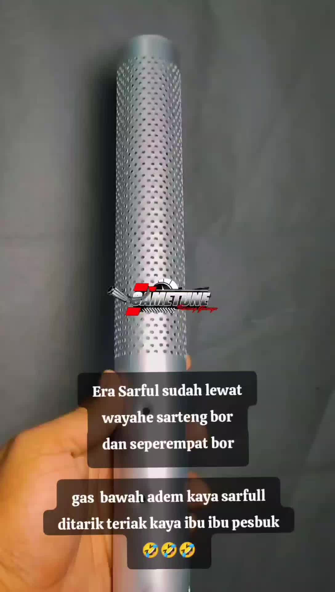 SARINGAN / SARANGAN SEPEREMPAT UNTUK KNALPOT MOTOR MATIC COCOK UNTUK KIRIAN DAN STANDAR / STD RACING SARINGAN ¼ DAN ¼+BOR INLET 38MM PANJANG 40CM Motorcycle Mesin